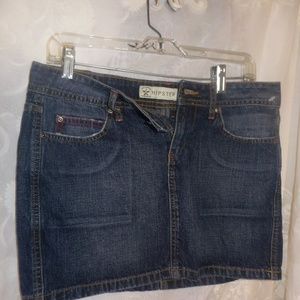HIPSTER JUNIOR. MINIE SKIRT  BLU  JEAN SIZE 7